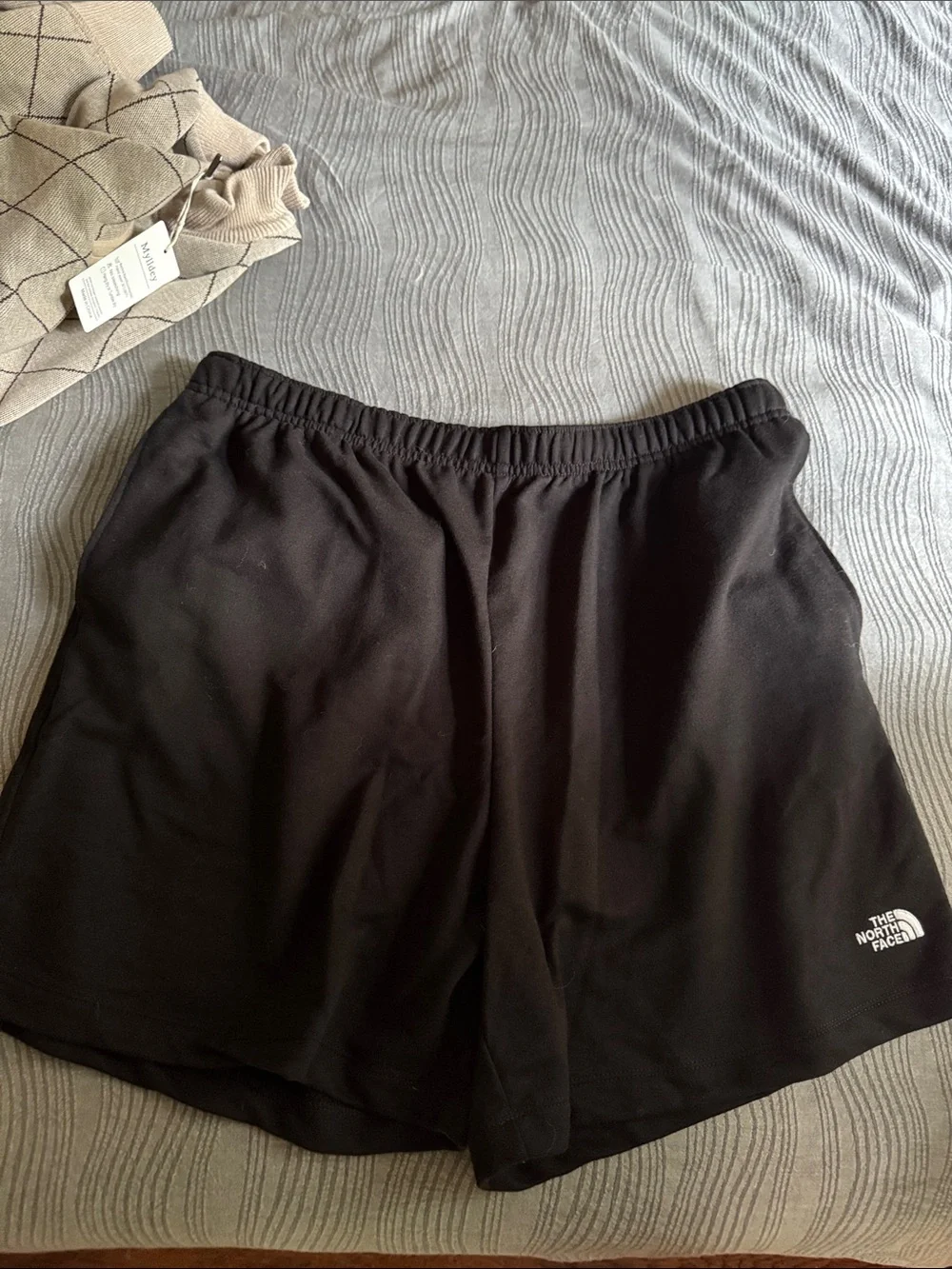 The North Face Black Athletic Men’s Shorts with Logo